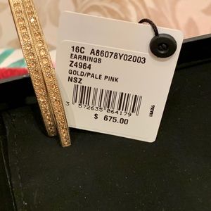 (Authentic) gold hoop Chanel earrings